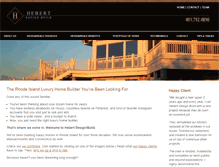 Tablet Screenshot of hebertdesignbuild.com